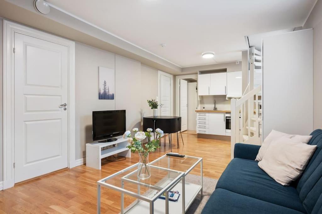 New! Modern City Apt: Central W/ Private Entrence 베르겐 외부 사진